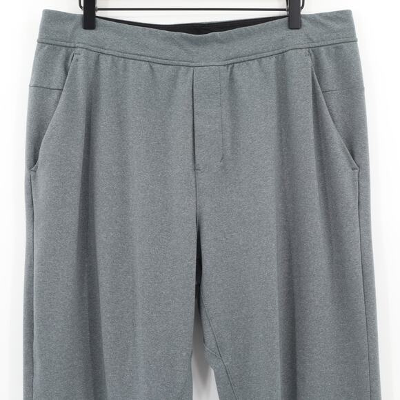 Lululemon Men's Discipline Athletic Casual Rec Pats Heathered Gray Sz XL - Picture 3 of 6